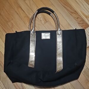Victoria Secret  Black and Gold Big Women's Tote Bag